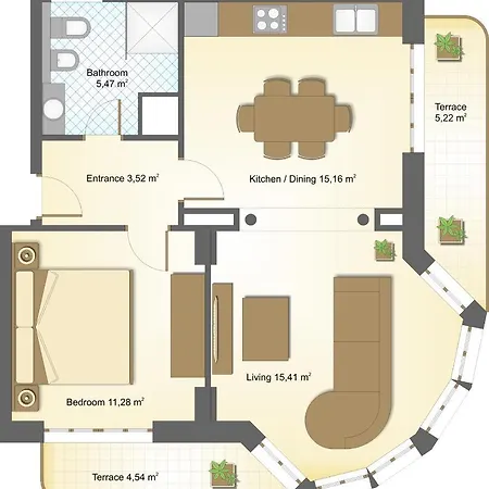 Campos Comfort Apartment Malaga